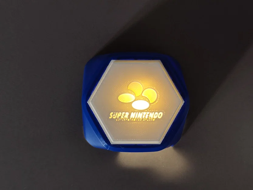 Nắp che pump Lithophane lục giác (Hex) cho Cooler Master AIO - Image 4
