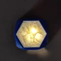 Nắp che pump Lithophane lục giác (Hex) cho Cooler Master AIO - Thumbnail 5