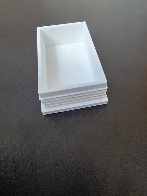 Nắp bịt đầu ống 60x40 mm - Giải pháp hoàn thiện khung 3D - Image 1