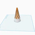 Cone fidget – Fidget xoay twirl dạng nón - Thumbnail 3
