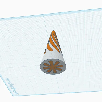 Cone fidget – Fidget xoay twirl dạng nón