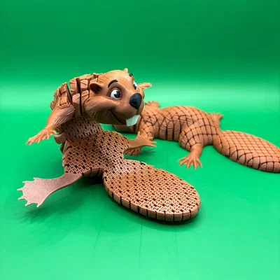 Flexi Beaver – Hải ly khớp dẻo (Flexi) dễ in