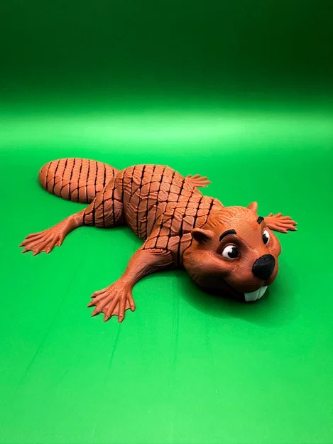 Flexi Beaver – Hải ly khớp dẻo (Flexi) dễ in - Image 4