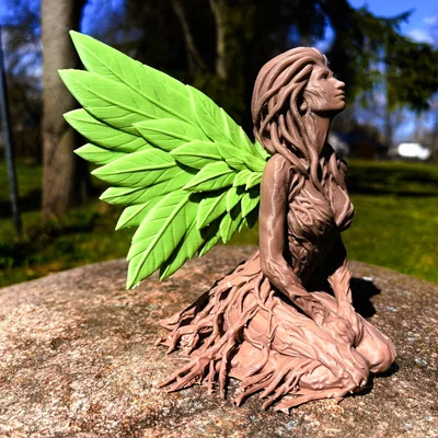Mô hình 3D Tinh linh rừng xanh đầy nghệ thuật (Forest Spirit)