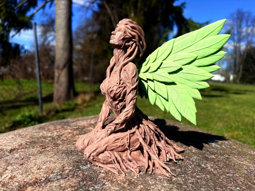 Mô hình 3D Tinh linh rừng xanh đầy nghệ thuật (Forest Spirit) - Image 3