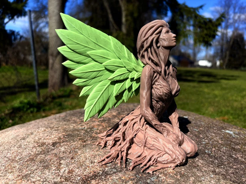 Mô hình 3D Tinh linh rừng xanh đầy nghệ thuật (Forest Spirit) - Image 5
