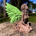 Mô hình 3D Tinh linh rừng xanh đầy nghệ thuật (Forest Spirit) - Thumbnail 5
