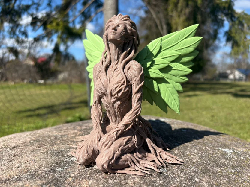 Mô hình 3D Tinh linh rừng xanh đầy nghệ thuật (Forest Spirit) - Image 7