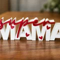 Bảng chữ Super Mama | Decor Ngày của Mẹ | Quà in 3D | Để bàn - Thumbnail 1