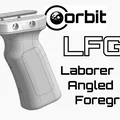 LFG - Tay cầm trước góc nghiêng lấy cảm hứng từ Worker - Thumbnail 1