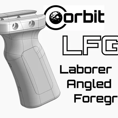 LFG - Tay cầm trước góc nghiêng lấy cảm hứng từ Worker
