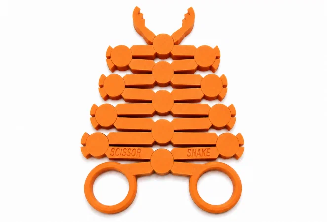 Scissor Snake – Rắn kéo print in place - Image 1