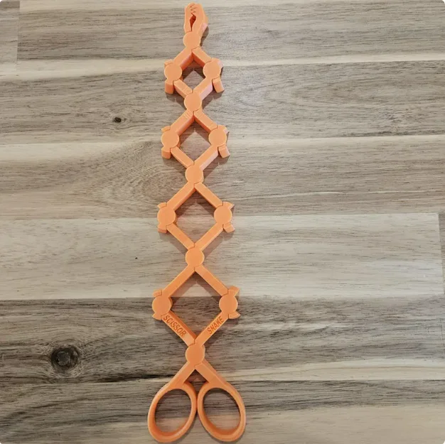 Scissor Snake – Rắn kéo print in place - Image 3