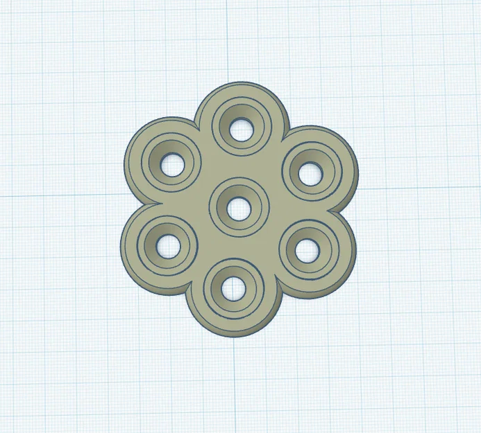 Fidget Spinner Hình Ngôi Sao (Print in Place) - Image 2