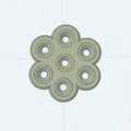 Fidget Spinner Hình Ngôi Sao (Print in Place) - Thumbnail 2