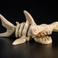 Cá Mập Đầu Búa Skeleton Articulated – Không Cần Supports! - Thumbnail 2