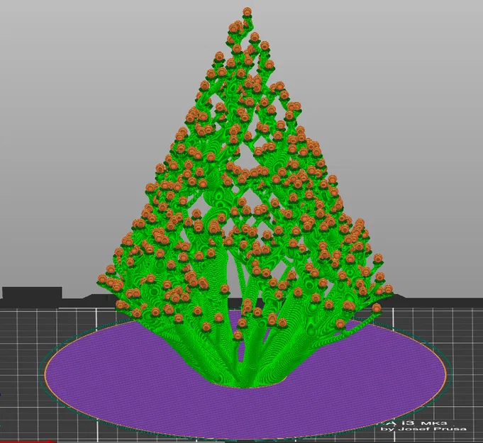 Cây Thông Noel Hữu Cơ (OpenSCAD) - Image 3