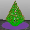 Cây Thông Noel Hữu Cơ (OpenSCAD) - Thumbnail 3