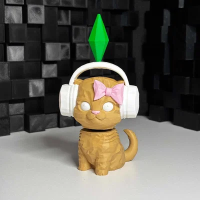 Meme Mèo The Sims (đầu lắc lư)