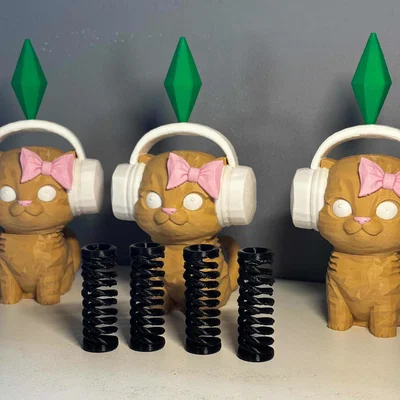 Meme Mèo The Sims (đầu lắc lư)