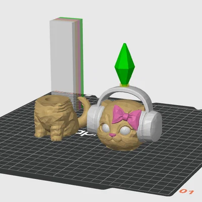 Meme Mèo The Sims (đầu lắc lư)