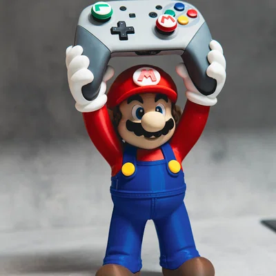 Kệ Đỡ Tay Cầm Super Mario - Switch Pro