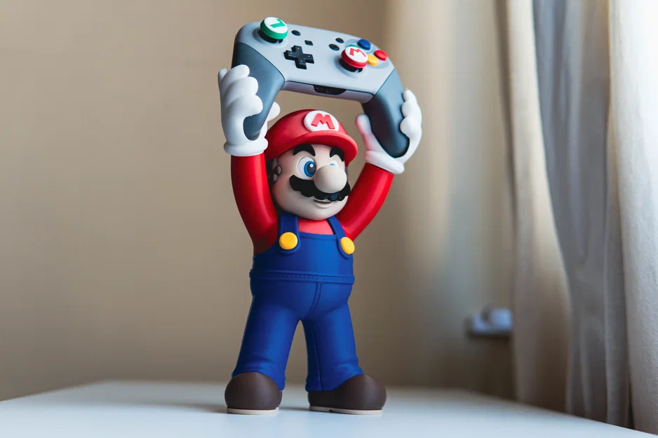 Kệ Đỡ Tay Cầm Super Mario - Switch Pro - Image 4
