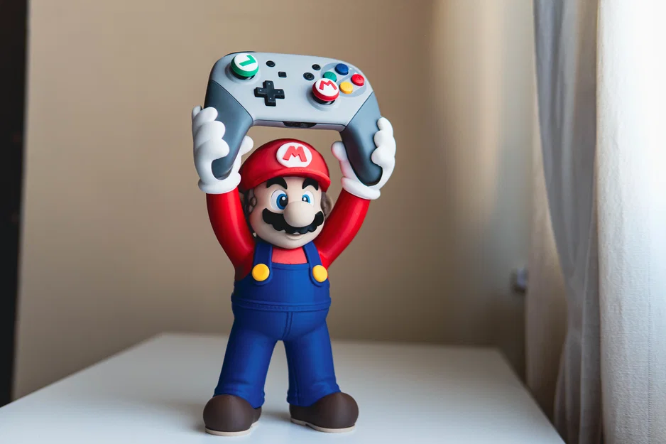 Kệ Đỡ Tay Cầm Super Mario - Switch Pro - Image 5