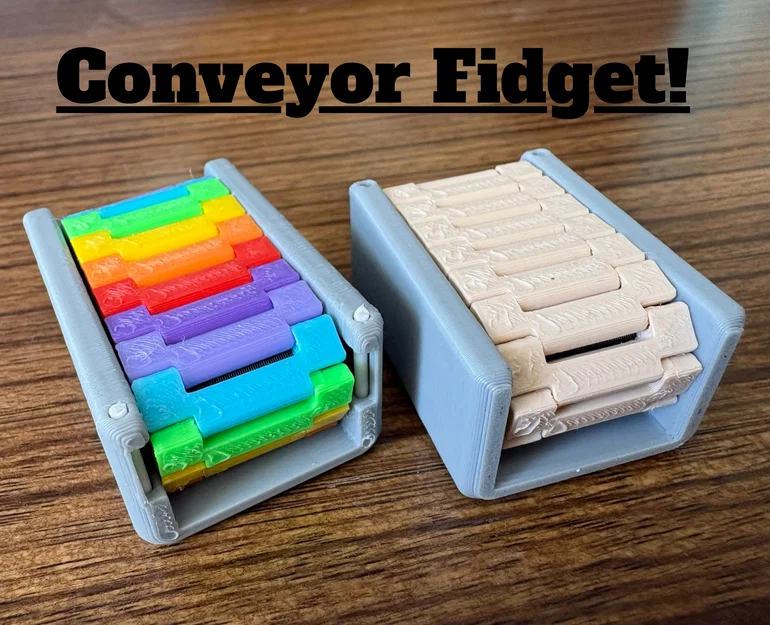 Fidget Băng Chuyền | Con Lăn Cầm Tay Siêu Đã - Image 1