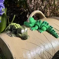 Cá sấu dễ thương dạng khớp (Articulated Cute Crocodile) - Thumbnail 3