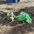 Cá sấu dễ thương dạng khớp (Articulated Cute Crocodile) - Thumbnail 4