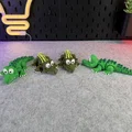Cá sấu dễ thương dạng khớp (Articulated Cute Crocodile) - Thumbnail 7