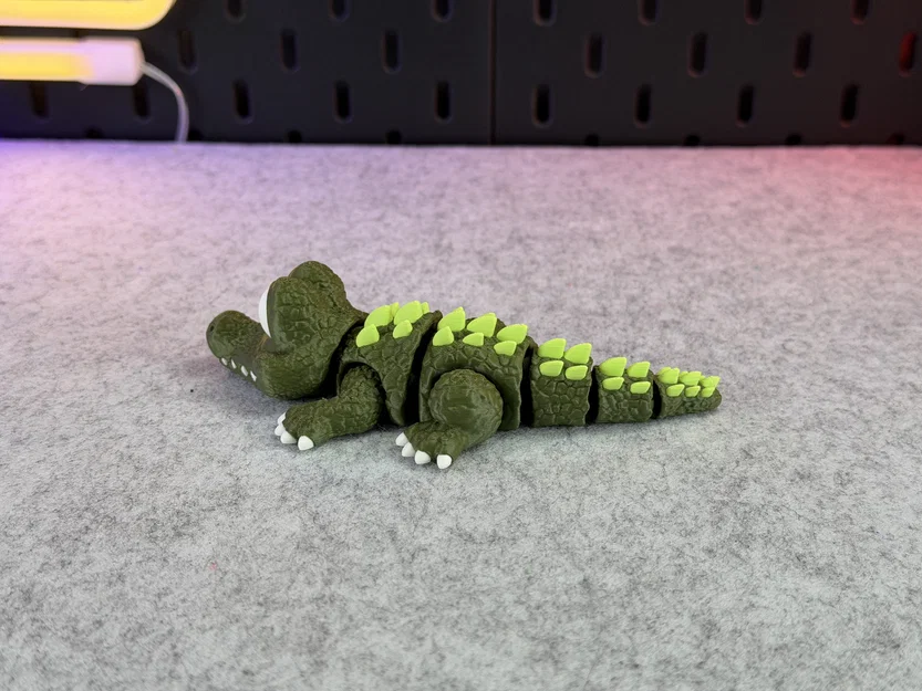 Cá sấu dễ thương dạng khớp (Articulated Cute Crocodile) - Image 13