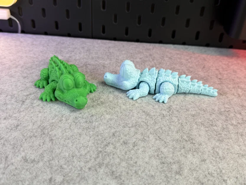 Cá sấu dễ thương dạng khớp (Articulated Cute Crocodile) - Image 15