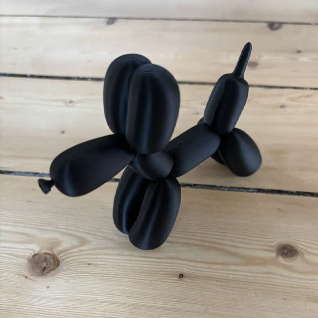 Mô hình chú chó bóng bay nghệ thuật Balloon Dog in 3D - Image 1