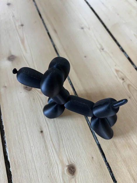 Mô hình chú chó bóng bay nghệ thuật Balloon Dog in 3D - Image 3