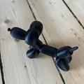 Mô hình chú chó bóng bay nghệ thuật Balloon Dog in 3D - Thumbnail 3