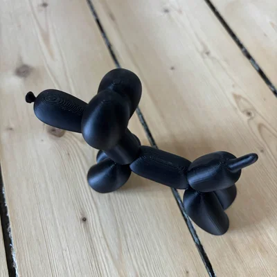 Mô hình chú chó bóng bay nghệ thuật Balloon Dog in 3D