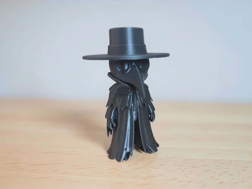 Mô hình 3D Bác sĩ Dịch hạch phong cách Funko Pop độc đáo - Image 3