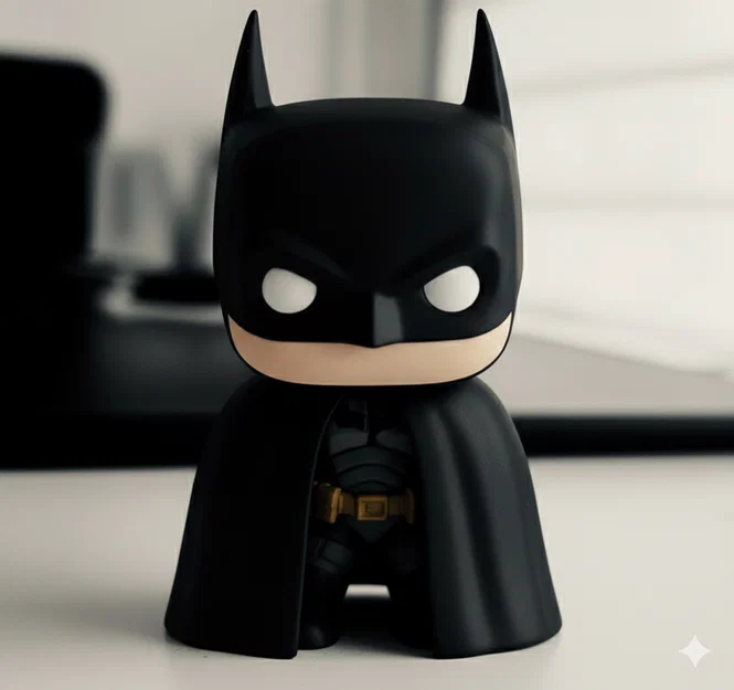 Mô hình Batman phong cách Funko Pop in 3D đẹp mắt - Image 1
