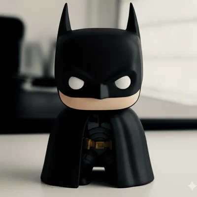Mô hình Batman phong cách Funko Pop in 3D đẹp mắt