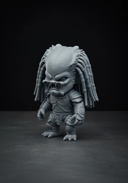 Mô hình Mini Predator Chibi 3D cực đáng yêu cho người hâm mộ - Image 1