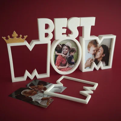 Khung Ảnh 3D “Best Mom” (Best Mom Photo Frame)