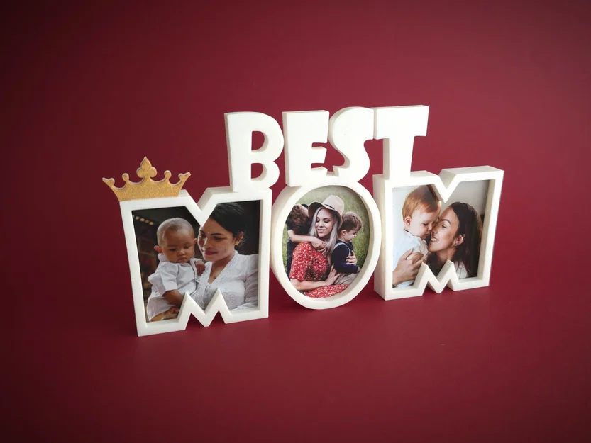 Khung Ảnh 3D “Best Mom” (Best Mom Photo Frame) - Image 2