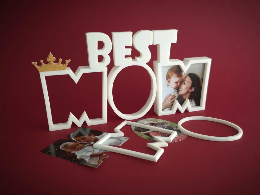 Khung Ảnh 3D “Best Mom” (Best Mom Photo Frame) - Image 3