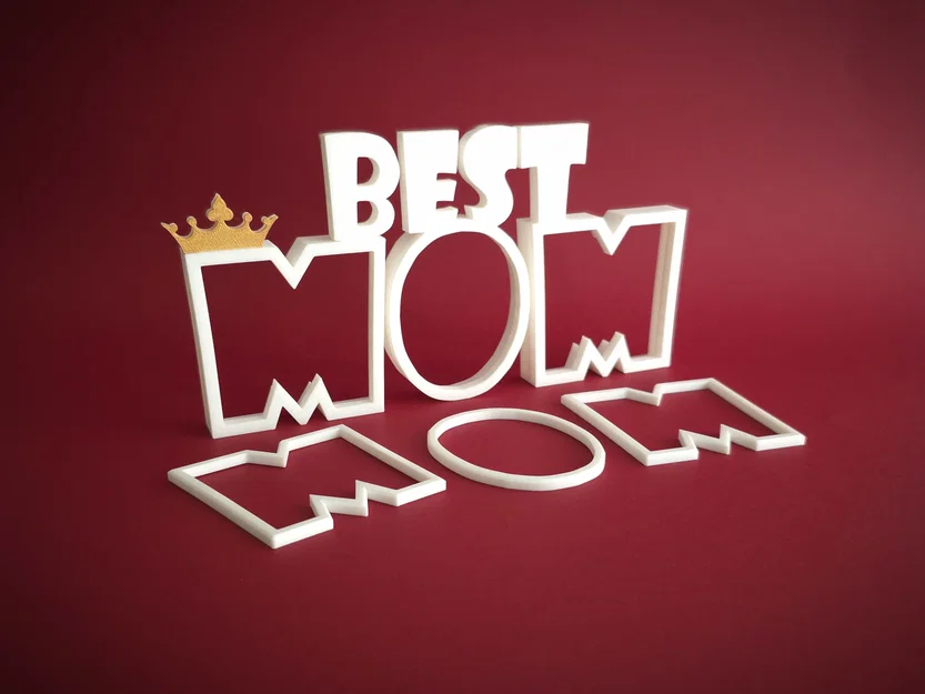 Khung Ảnh 3D “Best Mom” (Best Mom Photo Frame) - Image 4