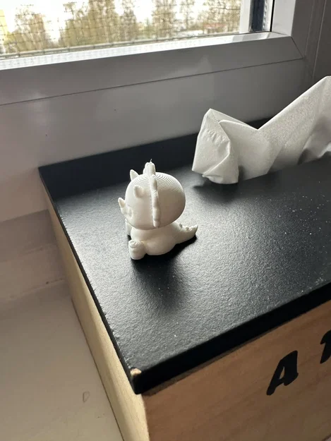 Móc khóa Triceratops Dễ Thương – Mẫu Dino Mini - Image 3