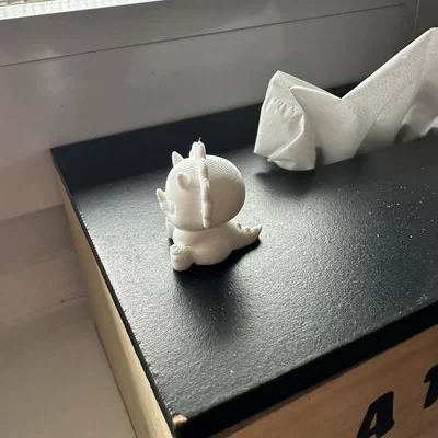 Móc khóa Triceratops Dễ Thương – Mẫu Dino Mini