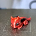 Rồng Ngủ Nhỏ (Little Sleep Dragon) - Móc khóa - Thumbnail 2