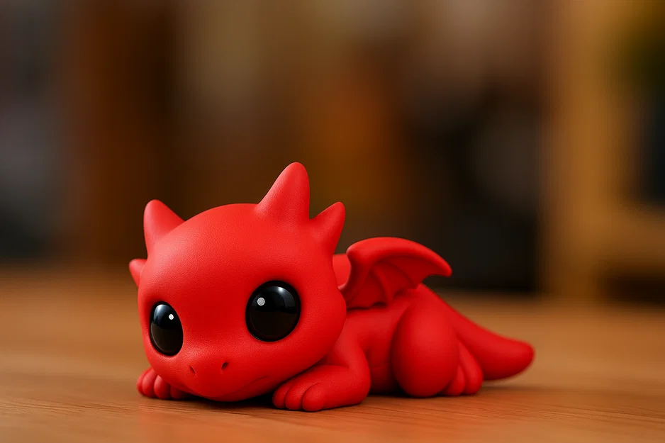 Rồng Ngủ Nhỏ (Little Sleep Dragon) - Móc khóa - Image 3